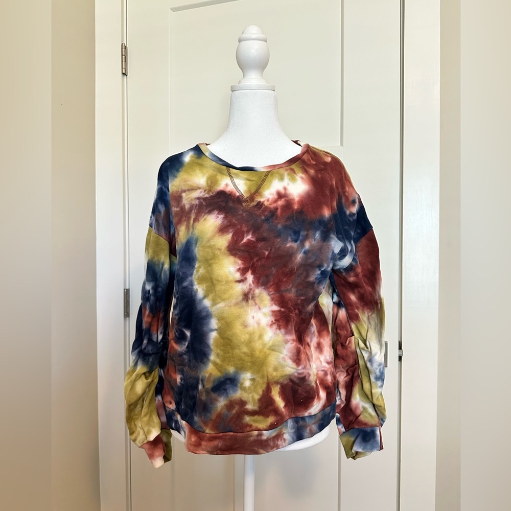 Pants store tie-dye Sweatshirt Size Large